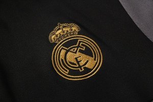 Polo Ensemble Complet Real Madrid 2019 2020 Negro Gris Pas Cher