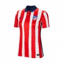 Maillot Atlético de Madrid Domicile Femme 2020 2021 Rouge Pas Cher