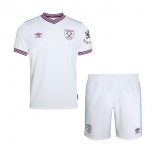 Maillot West Ham United Exterieur Enfant 2019 2020 Blanc Pas Cher