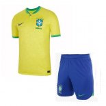 Maillot Brésil Domicile Enfant 2022 2023