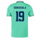 Maillot Real Madrid NO.19 Odriozola Third 2019 2020 Vert Pas Cher