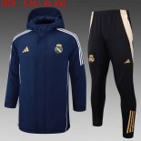 Doudoune Real Madrid Ensemble Complet 2024 2025 Bleu