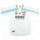 Thailande Maillot Lazio Domicile Retro 2000 2002 Blanc Pas Cher