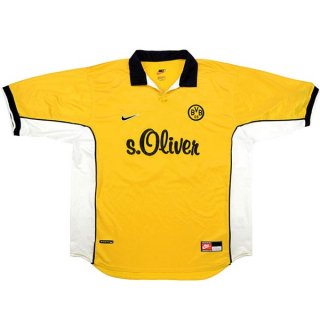 Maillot Borussia Dortmund Domicile Retro 1998 Jaune Pas Cher Maillot Borussia Dortmund Domicile Retro 1998 Jaune Pas Cher