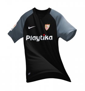 Maillot Sevilla Third 2018 2019 Noir Pas Cher