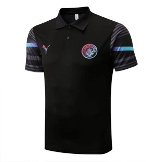 Polo Manchester City 2022 2023 Noir Polo Manchester City 2022 2023 Noir