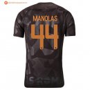 Maillot AS Roma Third Manolas 2017 2018 Pas Cher