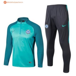 Survetement Chelsea Enfant 2017 2018 Vert Pas Cher