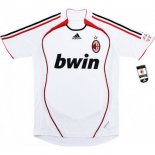 Maillot AC Milan Exterieur Retro 2006 2007 Blanc Pas Cher