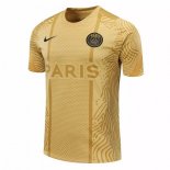 Entrainement Paris Saint Germain 2020 2021 Jaune Pas Cher