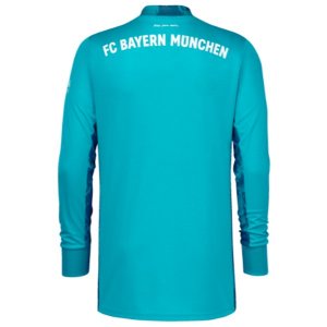 Maillot Bayern Munich Manga Larga Gardien 2020 2021 Bleu Pas Cher