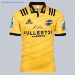 Maillot Rugby Hurricanes Domicile 2018 Jaune Pas Cher