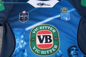 Maillot Rugby NSW Blues 2017 2018 Bleu Pas Cher