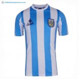 Maillot Argentine Retro 1986 Bleu Pas Cher