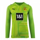 Thailande Maillot Borussia Dortmund Gardien 2021 2022 Vert Pas Cher