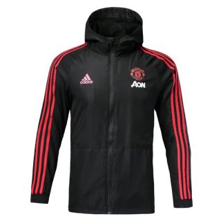 Coupe Vent Manchester United 2018 2019 Noir Pas Cher Coupe Vent Manchester United 2018 2019 Noir Pas Cher