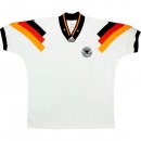 Thailande Maillot Allemagne Domicile Retro 1992 1994 Blanc Pas Cher