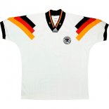 Thailande Maillot Allemagne Domicile Retro 1992 1994 Blanc Pas Cher