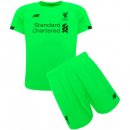 Maillot Liverpool Gardien Enfant 2019 2020 Vert Pas Cher