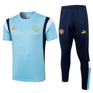 Maillot Manchester City Ensemble Complet 2024 2025 Bleu Maillot Manchester City Ensemble Complet 2024 2025 Bleu