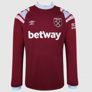 Thailande Maillot West Ham United Domicile ML 2022 2023 Thailande Maillot West Ham United Domicile ML 2022 2023