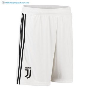 Pantalon Juventus Domicile 2018 2019 Blanc Pas Cher
