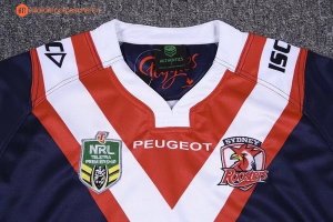 Maillot Rugby Sydney Roosters NRL Domicile 2017 Pas Cher