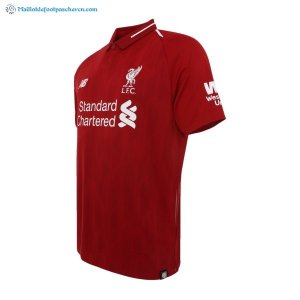 Maillot Liverpool Domicile 2018 2019 Rouge Pas Cher