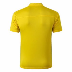 Polo Borussia Dortmund 2019 2020 Jaune Noir Pas Cher