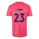 Maillot Real Madrid Exterieur NO.23 F. Mendy 2020 2021 Rose Pas Cher