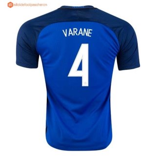 Maillot France Domicile Varane 2016 Pas Cher