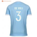 Maillot Lazio Domicile DE Vrij 2017 2018 Pas Cher