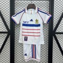 Maillot France Exterieur Enfant Retro 1998