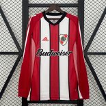 Thailande Maillot River Plate Exterieur Retro 2003-2004