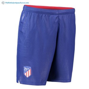 Pantalon Atletico Madrid Domicile 2018 2019 Bleu Pas Cher