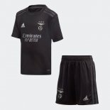 Maillot Benfica Exterieur Enfant 2020 2021 Noir Pas Cher