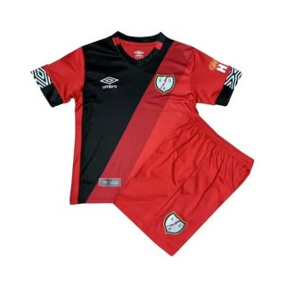Maillot Rayo Vallecano Third Enfant 2020 2021 Rouge Pas Cher