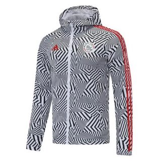 Coupe Vent Ajax 2021 2022 Blanc Pas Cher Coupe Vent Ajax 2021 2022 Blanc Pas Cher