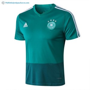 Maillot Entrainement Allemagne Ensemble Complet 2018 Vert Pas Cher