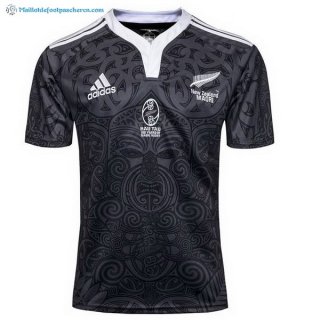 Maillot Rugby All Blacks Edición Conmemorativa 100th Noir Pas Cher