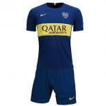 Maillot Boca Juniors Domicile Enfant 2018 2019 Bleu Pas Cher