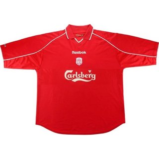 Thailande Maillot Liverpool Domicile Retro 2000 2002 Rouge Pas Cher Thailande Maillot Liverpool Domicile Retro 2000 2002 Rouge Pas Cher