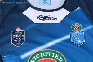 Maillot Rugby NSW Blues 2017 2018 Bleu Pas Cher