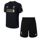 Maillot Liverpool Domicile Gardien Enfant 2019 2020 Noir Pas Cher