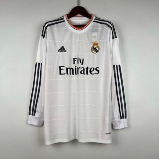 Thailande Maillot Real Madrid Domicile ML Retro 2013 2014