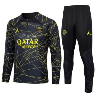 Training PSG 2024 Noir Jaune Training PSG 2024 Noir Jaune