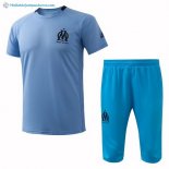 Entrainement Marseille Conjunto Completo 2017 2018 Bleu Pas Cher