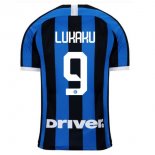 Maillot Inter Milan NO.9 Lukaku Domicile 2019 2020 Bleu