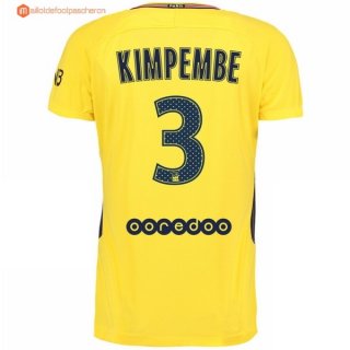 Maillot Paris Saint Germain Exterieur Kimpembe 2017 2018 Pas Cher Maillot Paris Saint Germain Exterieur Kimpembe 2017 2018 Pas Cher