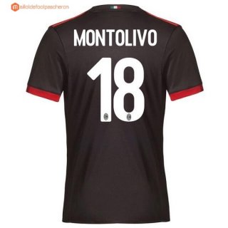 Maillot Milan Third Montolivo 2017 2018 Pas Cher Maillot Milan Third Montolivo 2017 2018 Pas Cher